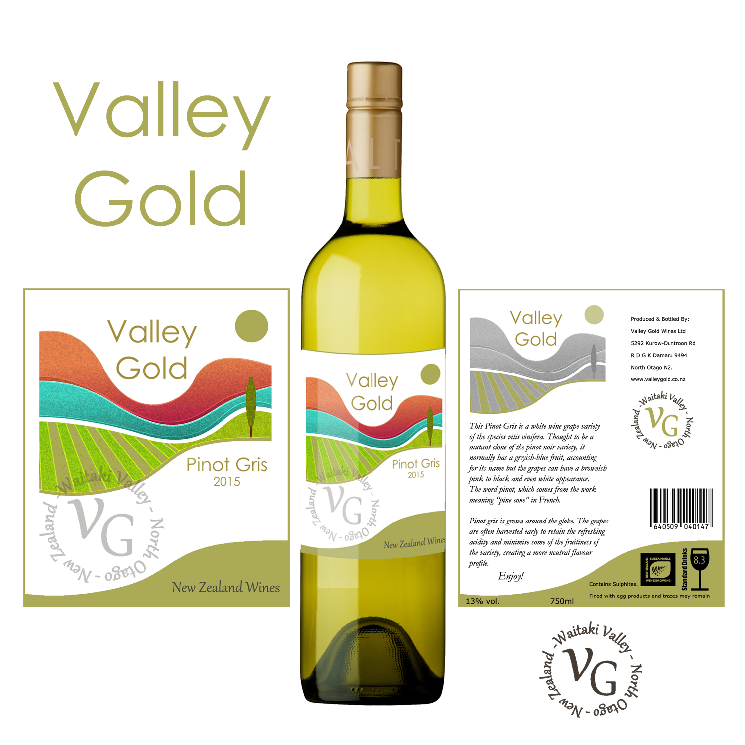 Sticker Design by sandieworrell for River-T Estate | Design #10997852