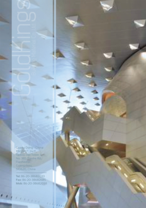 Design de Brochure par PND pour Guangzhou Gold Kings Building Material Co.,Ltd | Design : #11022988