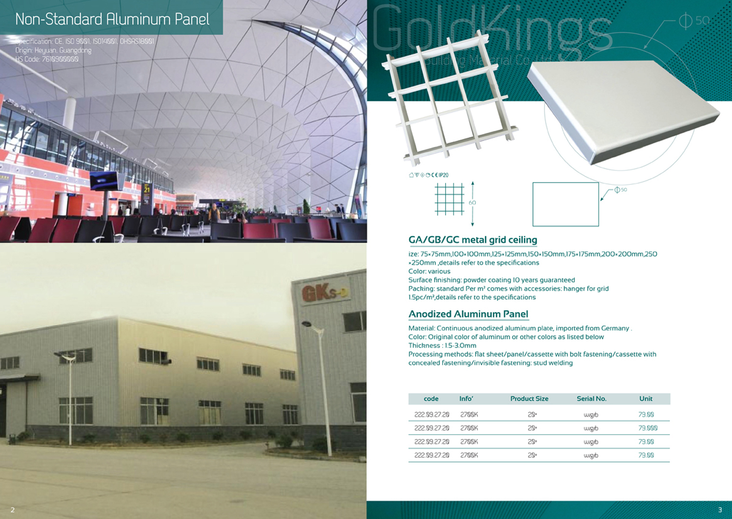 Brochure Design by PND for Guangzhou Gold Kings Building Material Co.,Ltd | Design #11022990