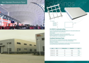Design de Brochure par PND pour Guangzhou Gold Kings Building Material Co.,Ltd | Design : #11022990