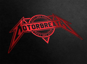 Motorbreath - Spicy BBQ Sauce | Logo Design by Barney Stinson