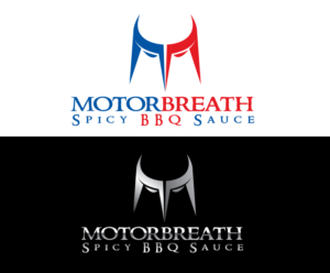 Motorbreath - Spicy BBQ Sauce | Logo Design by blue eye