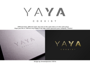 Logo Design by christianpoetoe for .YAYA - Good to see YA Ltd | Design #10996125