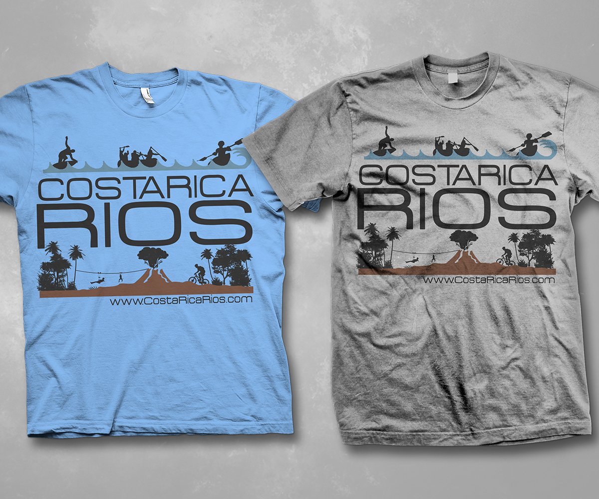 Diseño de Camiseta por Mr. Tee para Costa Rica Rios | Diseño: #2301766