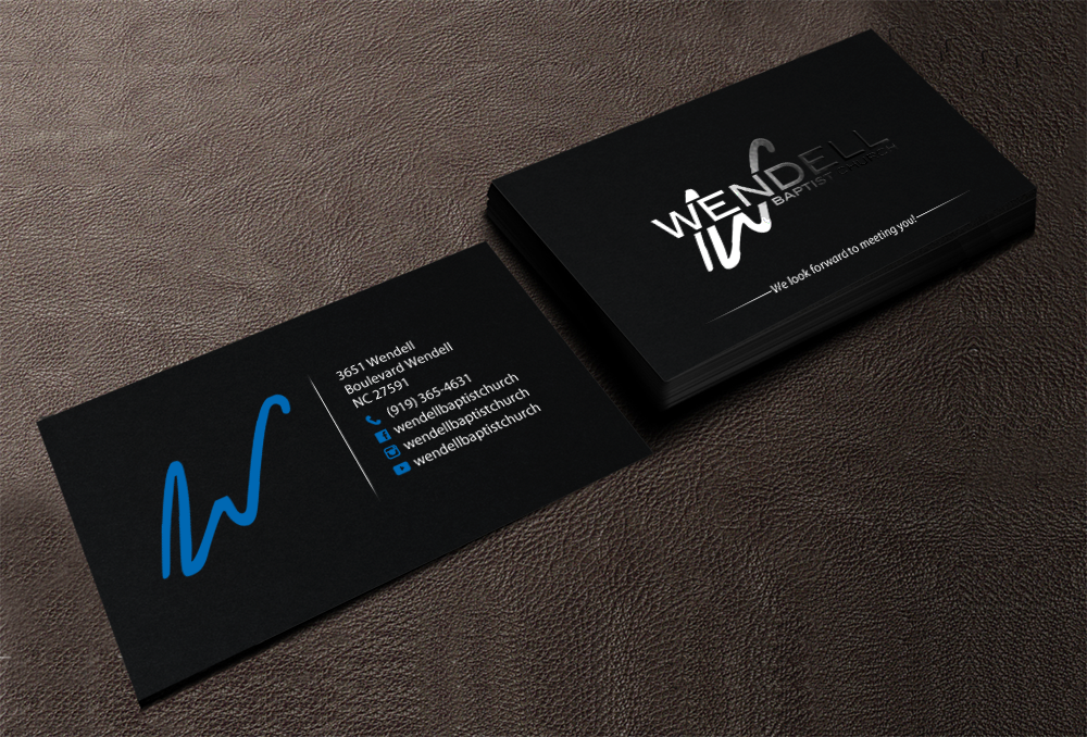 Business Card Design by chandrayaan.creative for Wendell Baptist Church | Design #10996207