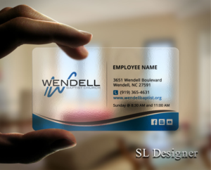 Diseño de Tarjeta de Presentación por SL Designer para Wendell Baptist Church | Diseño: #10983000