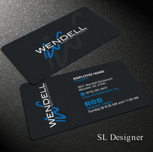 Design de Carte de Visite par SL Designer pour Wendell Baptist Church | Design : #10983519