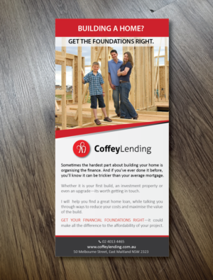 Diseño de Flyer por alex989 para Coffey Lending | Diseño: #10991216