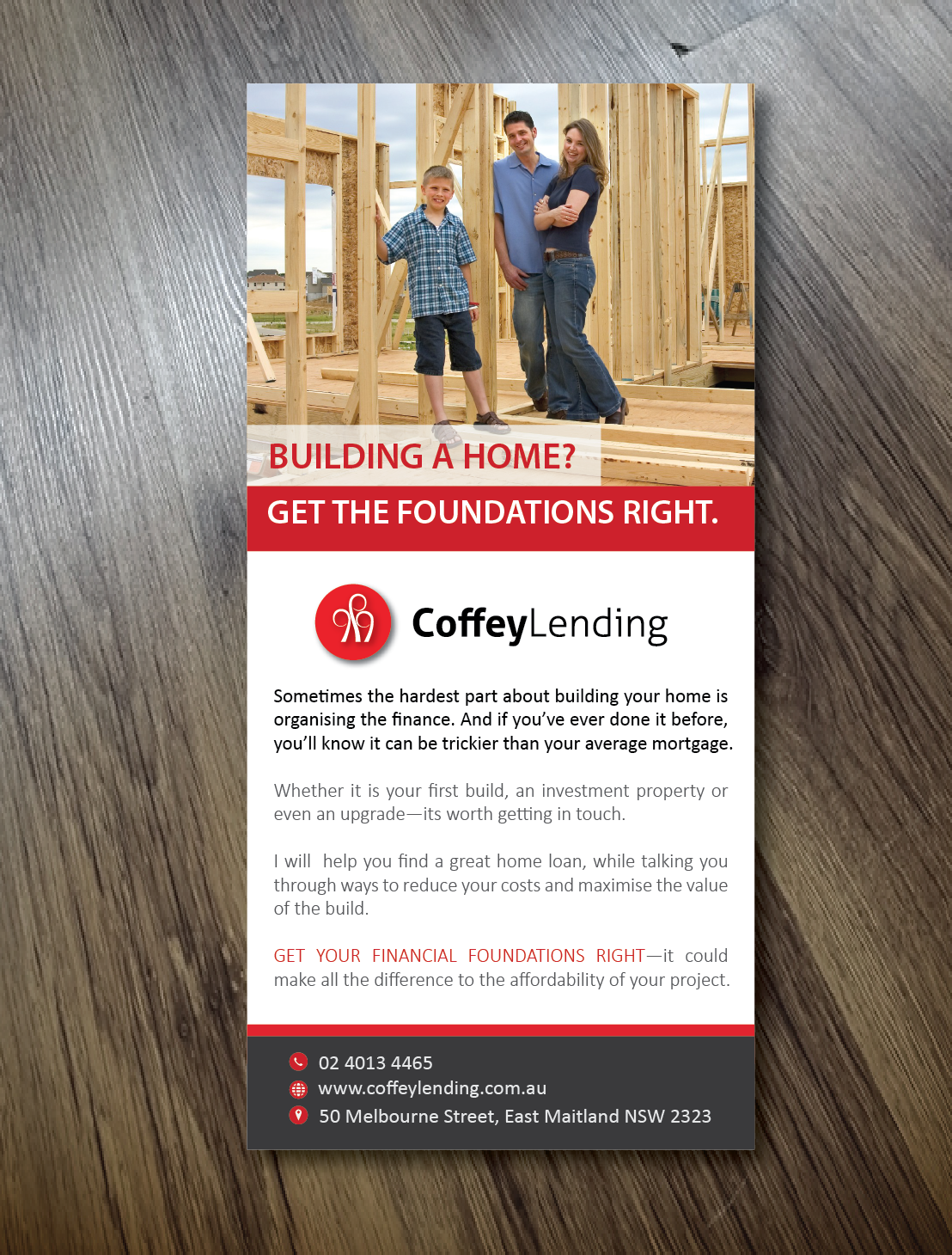 Flyer Design by alex989 for Coffey Lending | Design #11014318