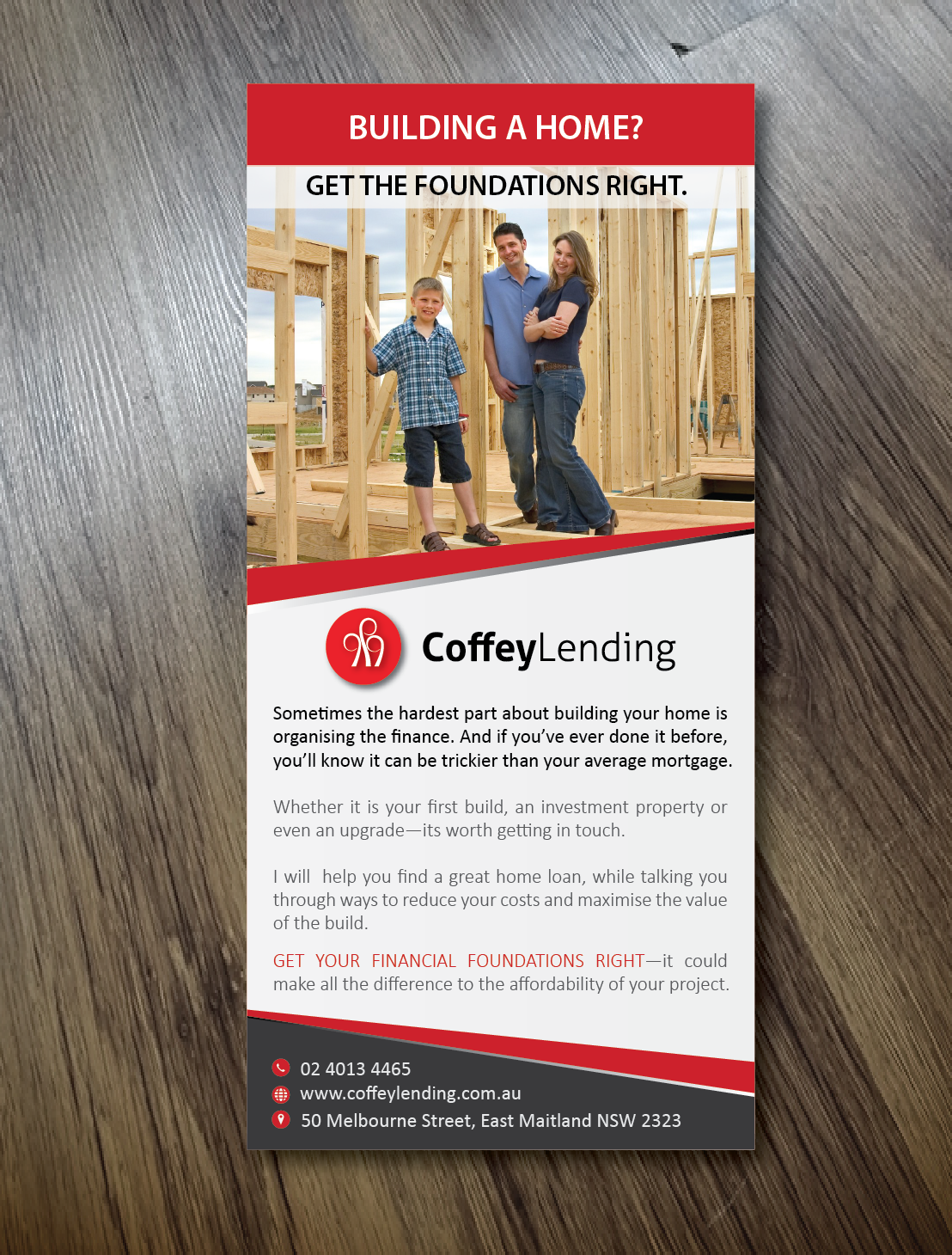 Flyer Design by alex989 for Coffey Lending | Design #11014322