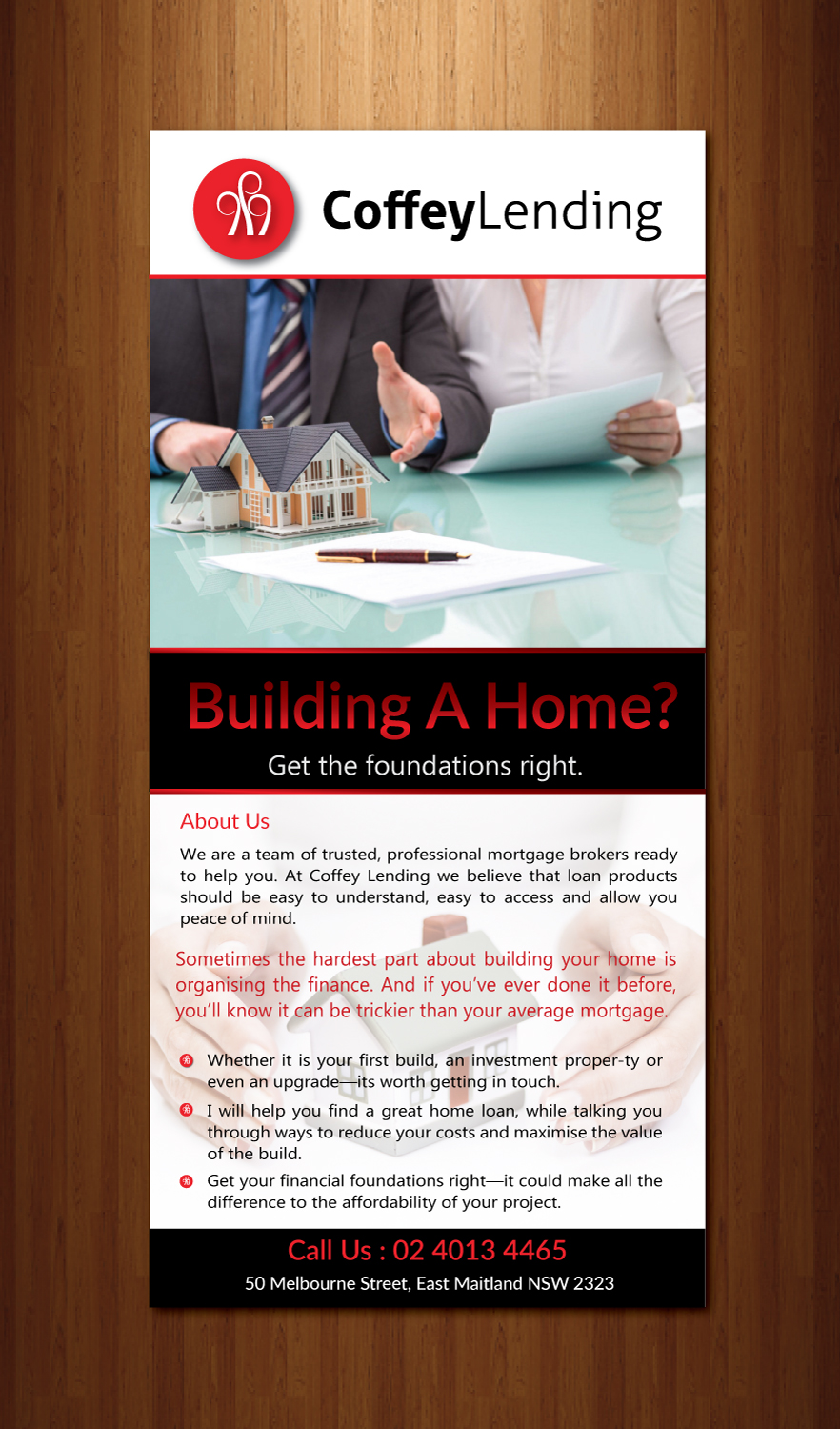 Flyer-Design von Shiya@India für Coffey Lending | Design #11035886