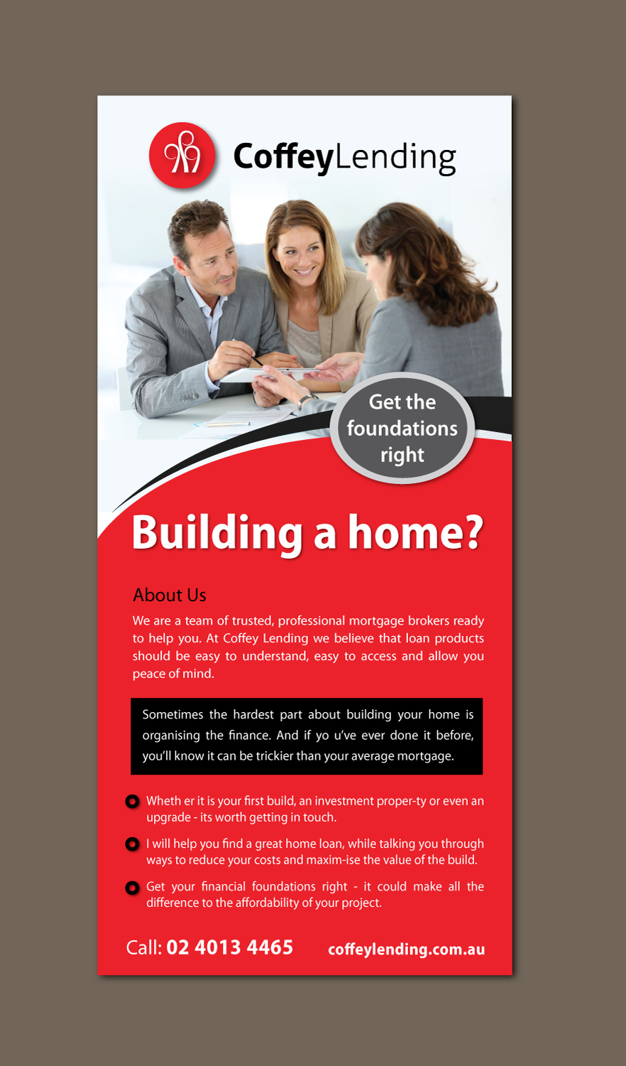 Flyer Design by Shiya@India for Coffey Lending | Design #11039477