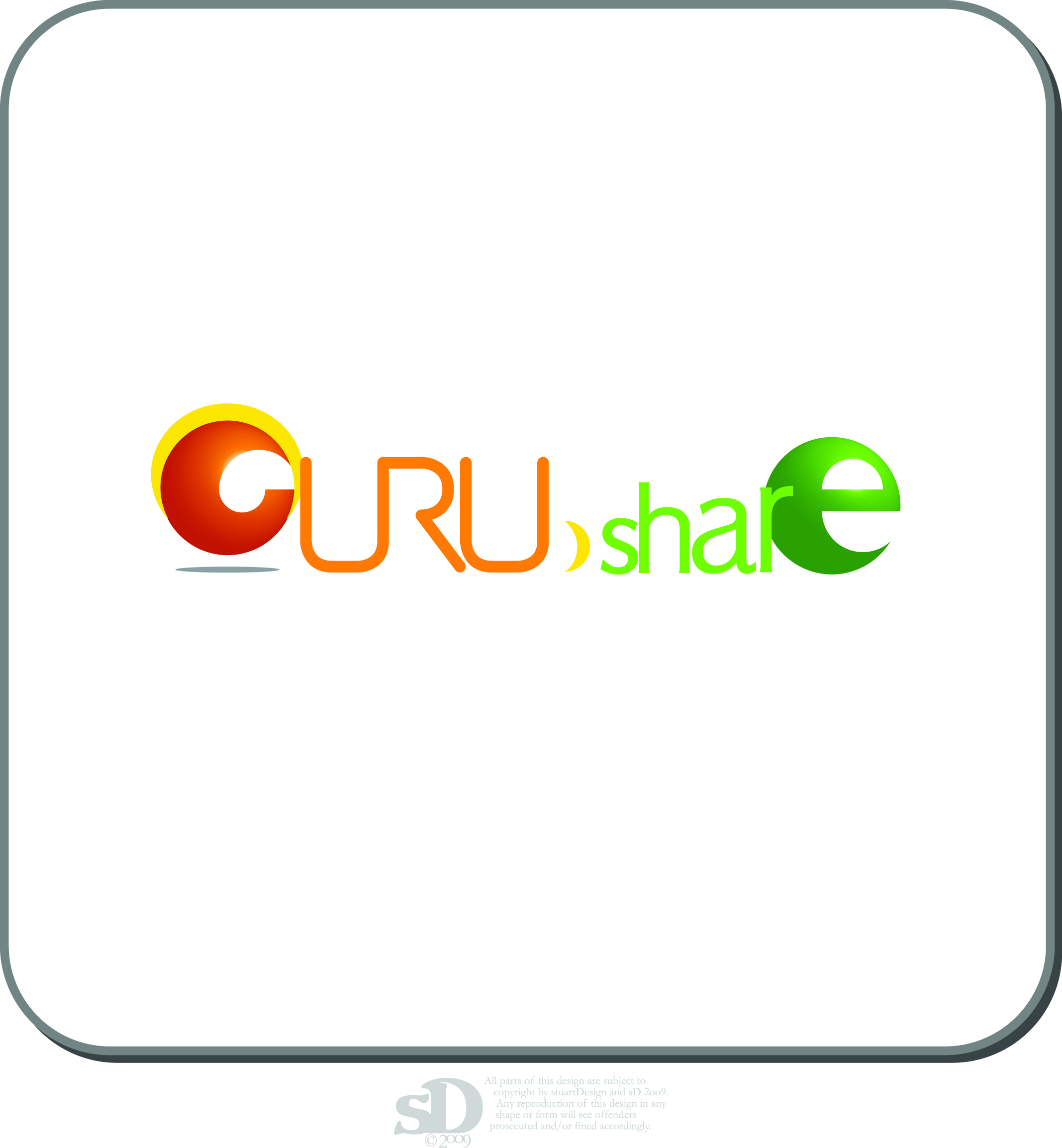 Vector Design by sD for GuruShare | Design #22512