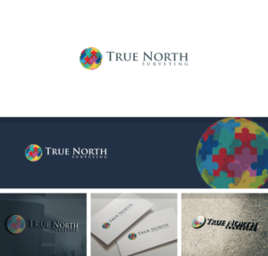 True North Surveying | Logo Design by Artism Design