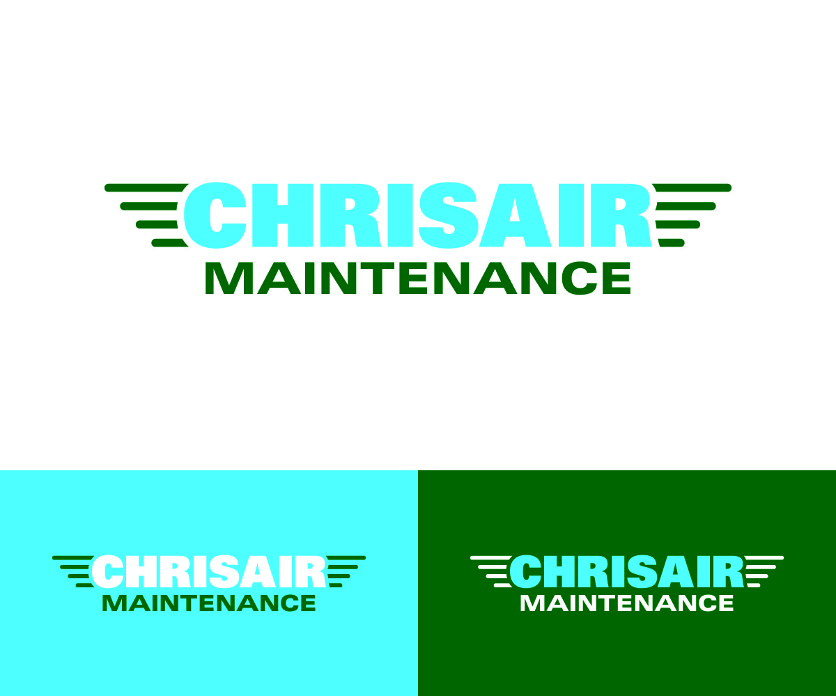 Logo Design by Crest Logo Designs for Chrisair maintenance | Design #2297359