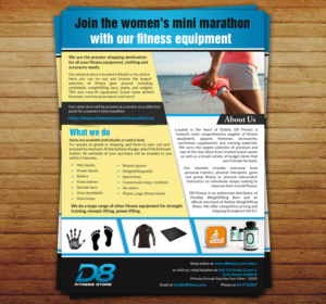Flyer Design by aspiremedia for D8 Fitness | Design: #10992242