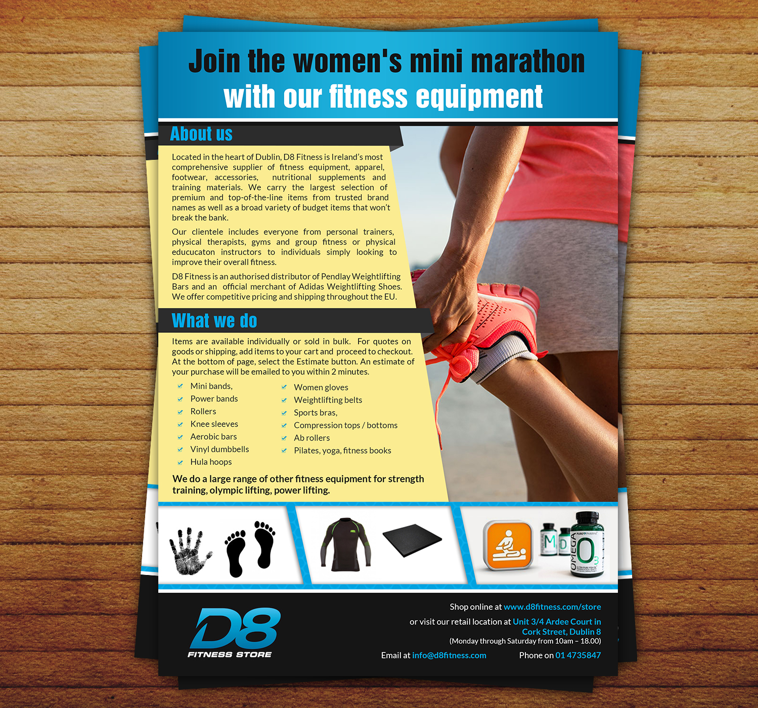 Flyer Design by aspiremedia for D8 Fitness | Design #11010477
