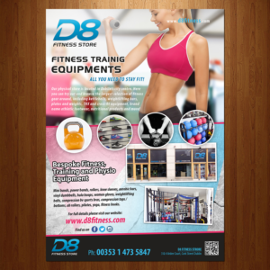 Design de Flyer par VEGA-Designs pour D8 Fitness | Design #11031171