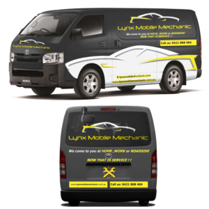 Diseño de Señalética por RubelRir para Lynx Auto Services | Diseño: #11015123