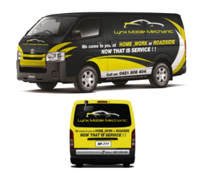 Diseño de Señalética por RubelRir para Lynx Auto Services | Diseño: #11019134