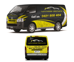 Diseño de Señalética por RubelRir para Lynx Auto Services | Diseño: #11019156
