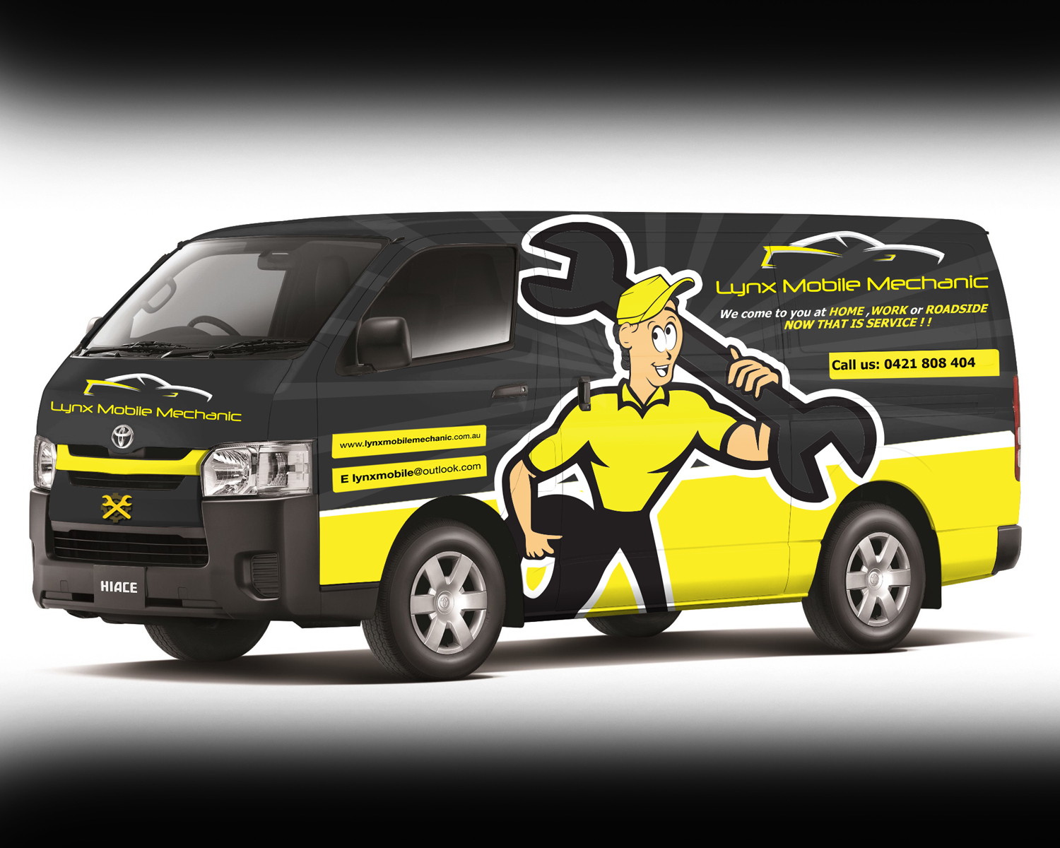 Diseño de Señalética por RubelRir para Lynx Auto Services | Diseño #11022316