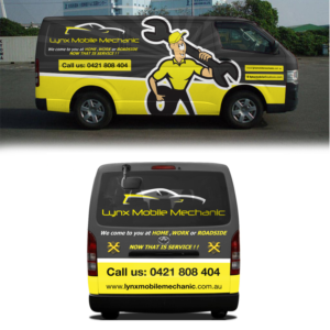 Diseño de Señalética por RubelRir para Lynx Auto Services | Diseño: #11031095