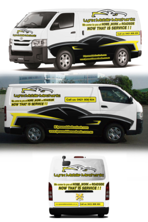 Diseño de Señalética por RubelRir para Lynx Auto Services | Diseño: #11072608