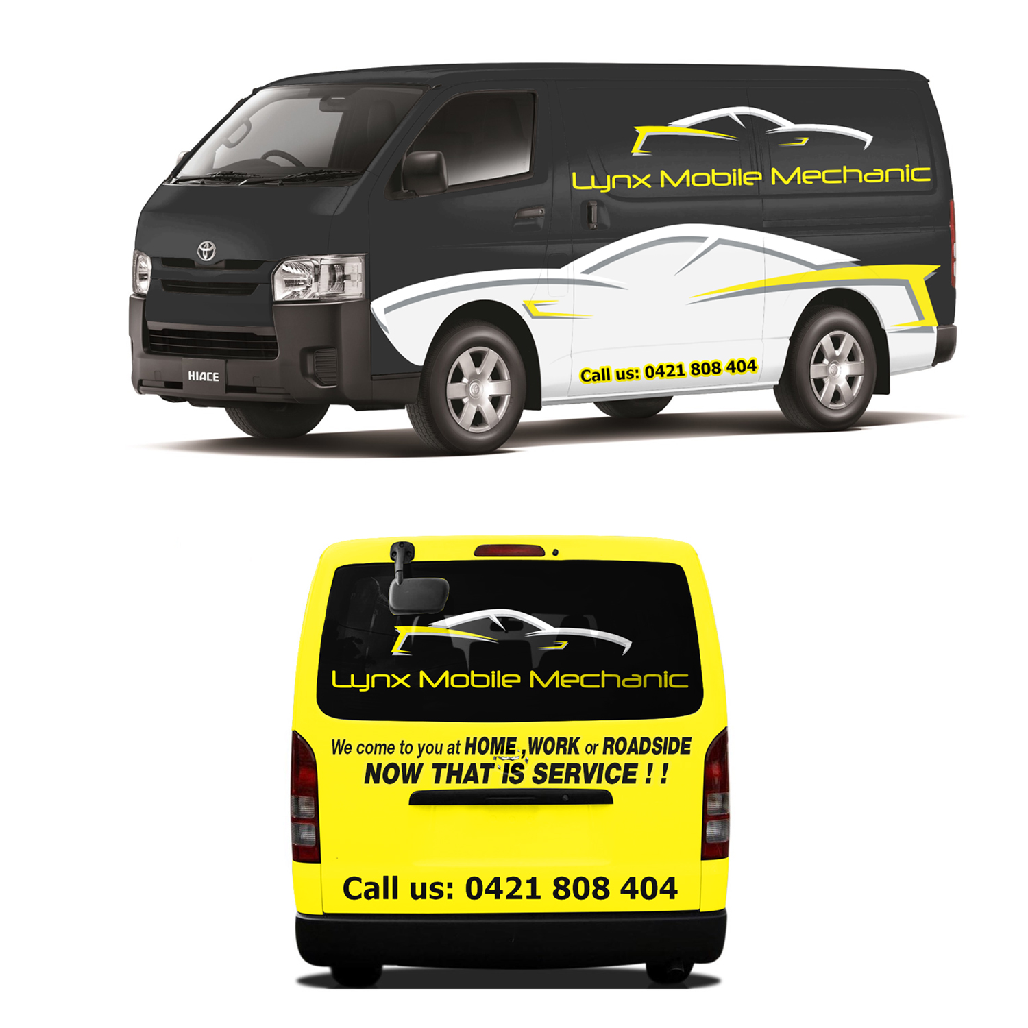 Diseño de Señalética por RubelRir para Lynx Auto Services | Diseño #11132935
