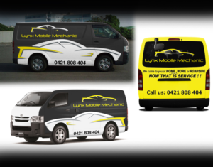 Diseño de Señalética por RubelRir para Lynx Auto Services | Diseño: #11162646