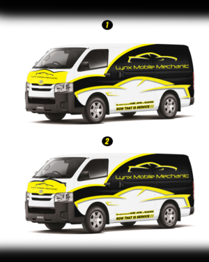 Diseño de Señalética por RubelRir para Lynx Auto Services | Diseño: #11407051