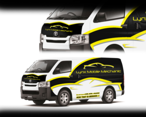 Diseño de Señalética por RubelRir para Lynx Auto Services | Diseño: #11409016
