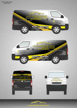 Diseño de Señalética por Anung Shudax para Lynx Auto Services | Diseño: #10995024