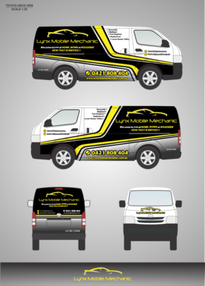 Diseño de Señalética por Anung Shudax para Lynx Auto Services | Diseño: #10995987
