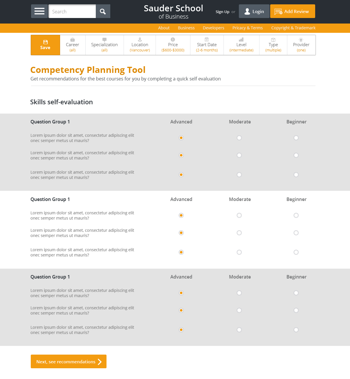 Web Design by bllablla for this project | Design #2413486