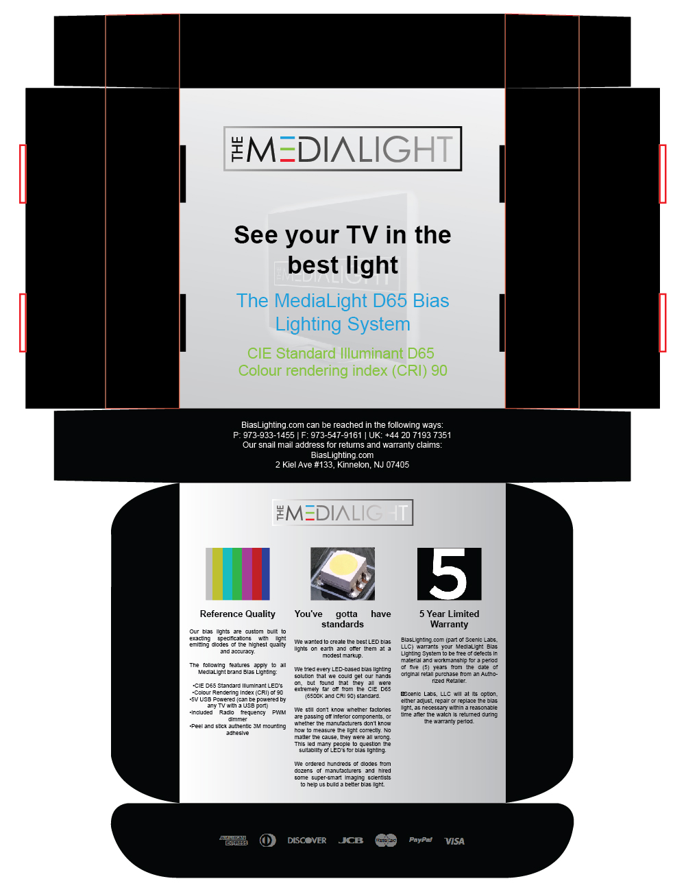 Packaging Design by 3Guys for Scenic Labs, LLC -DBA- BluScenes | Design #11066761
