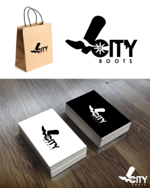 Diseño de Logo por MoonFeather para CITY Boots | Diseño: #11018264