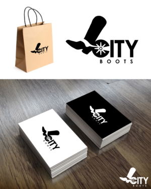 Logo-Design von MoonFeather für CITY Boots | Design: #11087477
