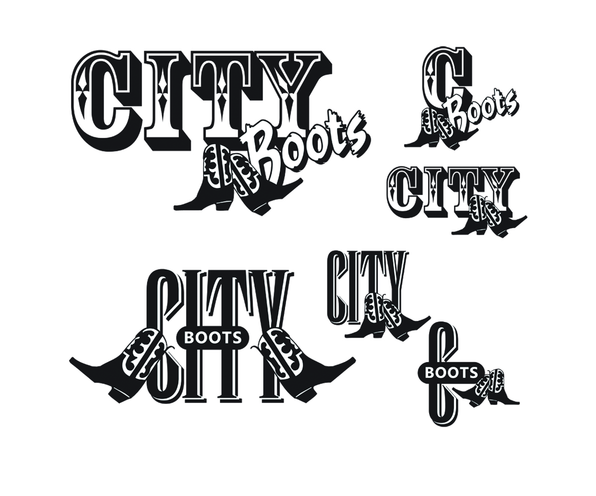 Logo Design by Hot Rod for CITY Boots | Design #11040031
