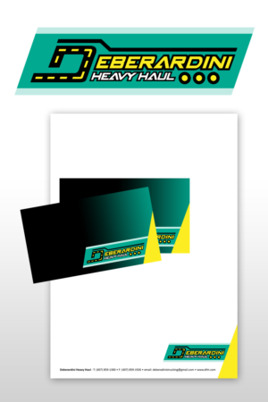 Diseño de Logo por ELOISE LIND para DEBERADINIS HEAVY HAUL | Diseño #11097269