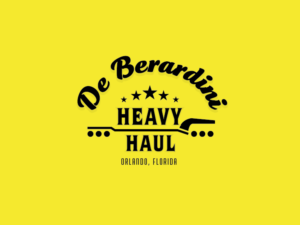 Logo Design by Enzzok for DEBERADINIS HEAVY HAUL | Design: #11040501