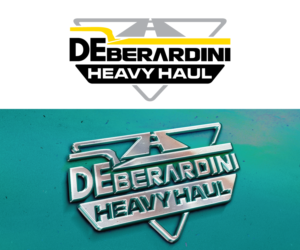 Logo Design by sourgraping for DEBERADINIS HEAVY HAUL | Design: #11083027