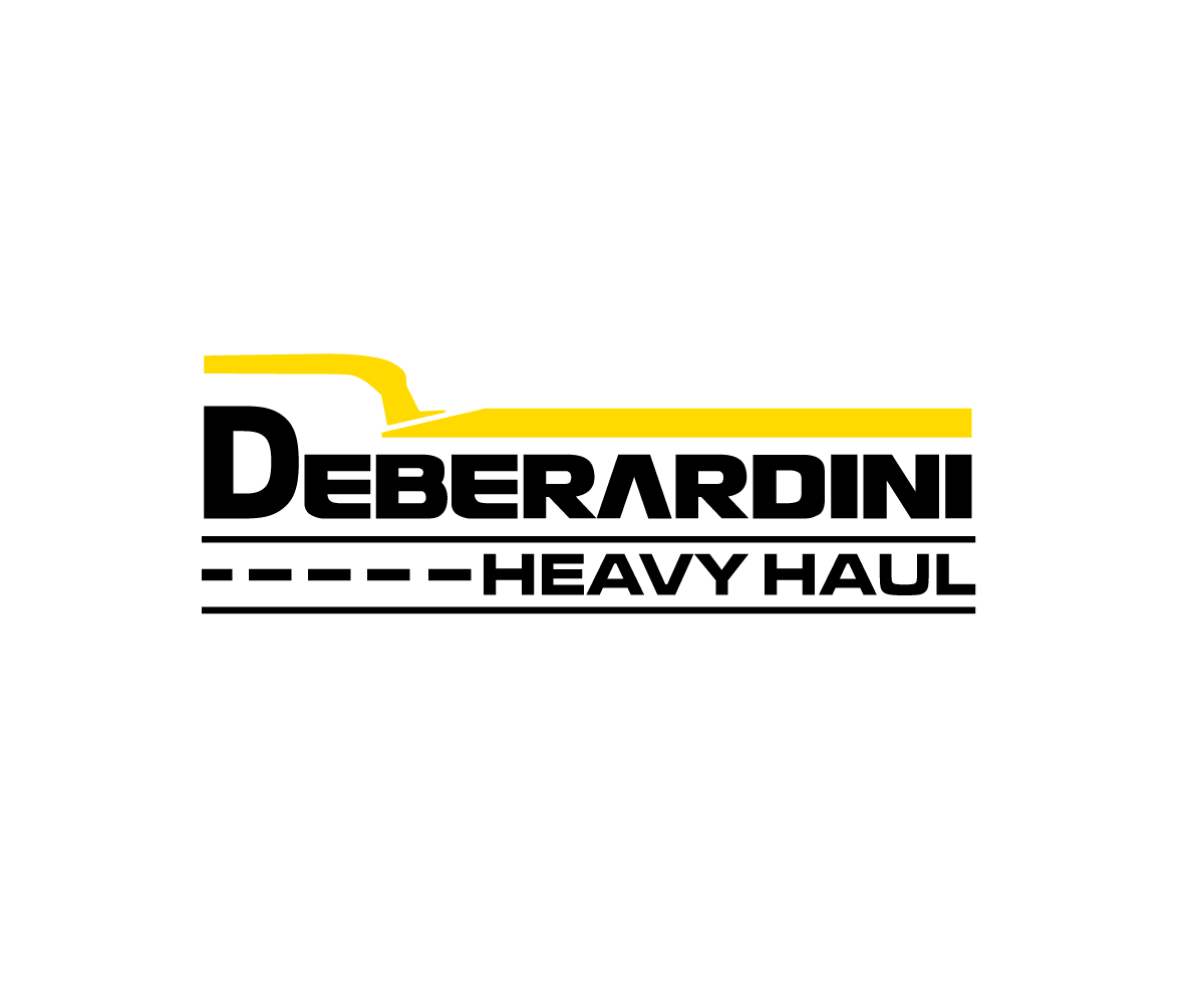 Logo Design by sourgraping for DEBERADINIS HEAVY HAUL | Design #11090474