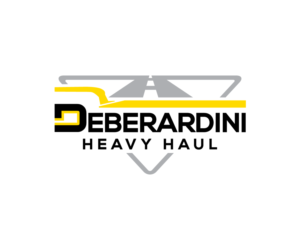 Logo Design by sourgraping for DEBERADINIS HEAVY HAUL | Design: #11090850