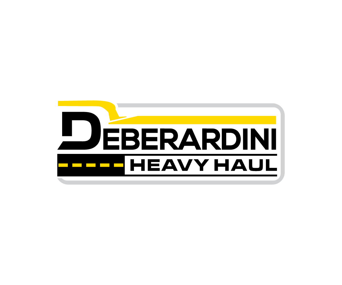 Logo Design by sourgraping for DEBERADINIS HEAVY HAUL | Design #11090962
