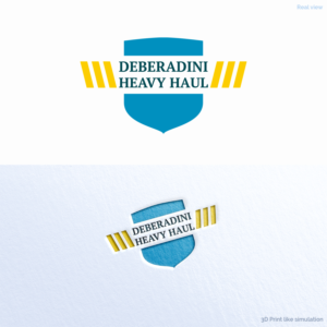 Logo Design by Anthony for DEBERADINIS HEAVY HAUL | Design: #11086698