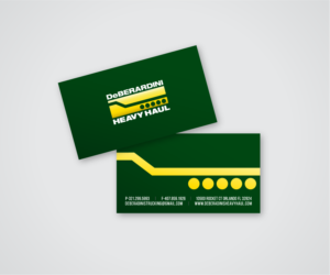 Logo Design by bluejet for DEBERADINIS HEAVY HAUL | Design: #11011369