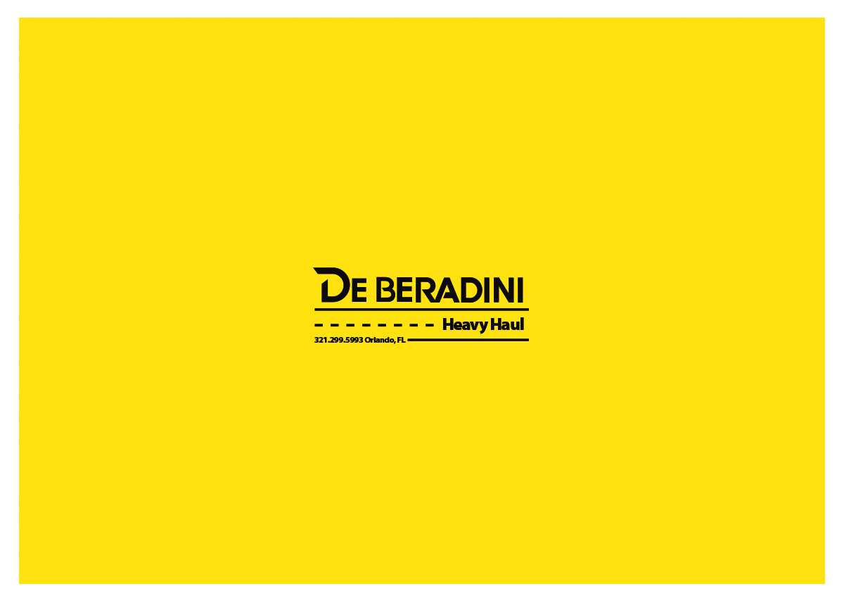 Logo Design by Sonya for DEBERADINIS HEAVY HAUL | Design #11051800