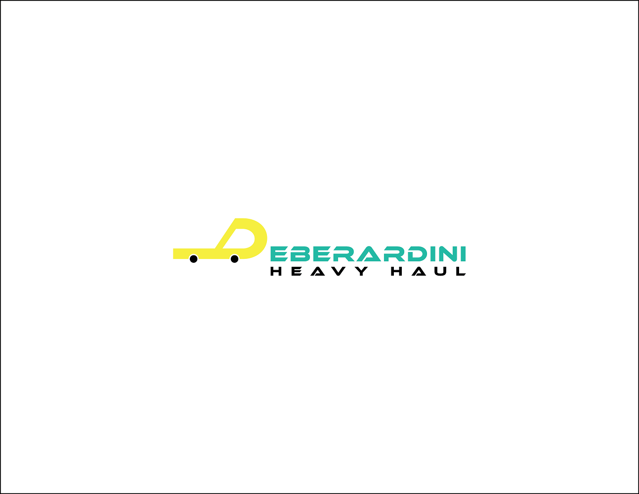 Logo Design by Verified artistry (Design garden) for DEBERADINIS HEAVY HAUL | Design #11066771