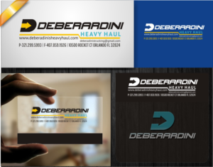 Diseño de Logo por ArifRif para DEBERADINIS HEAVY HAUL | Diseño #10988620
